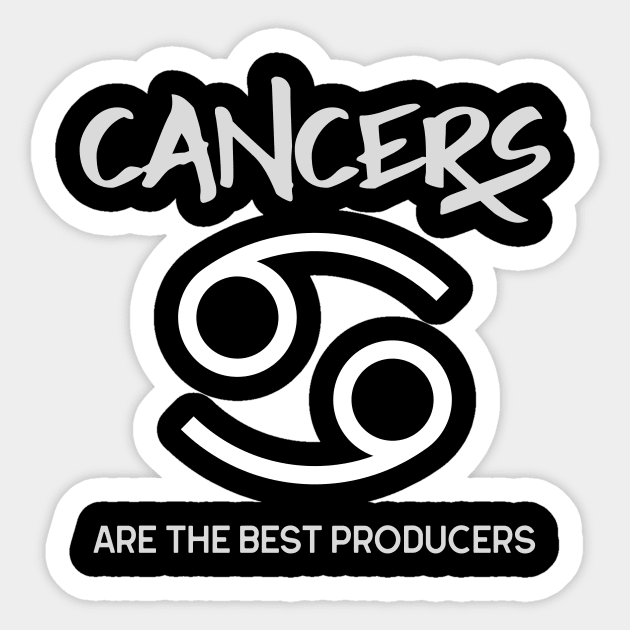 Cancers Are The Best Producers, Music Producer Sticker by ILT87